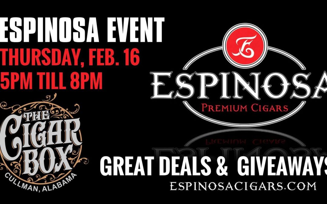 Espinosa Cigar Event
